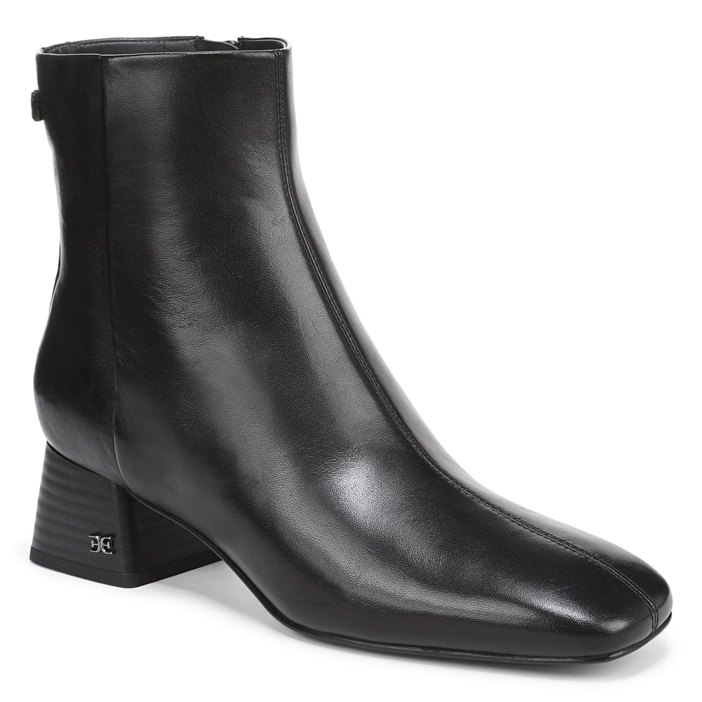 Paige Boot in Black Leather