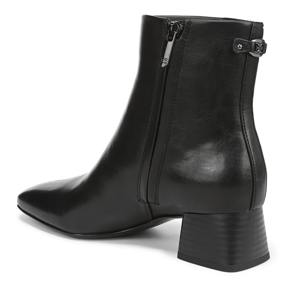 Paige Boot in Black Leather