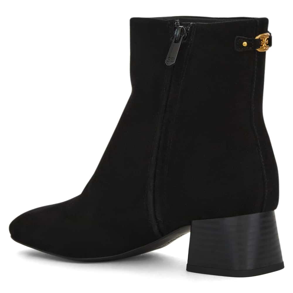 Paige Boot in Black Suede