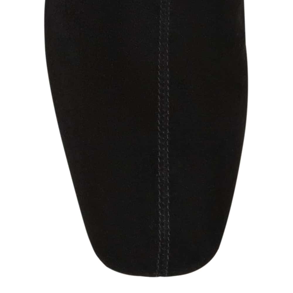 Paige Boot in Black Suede