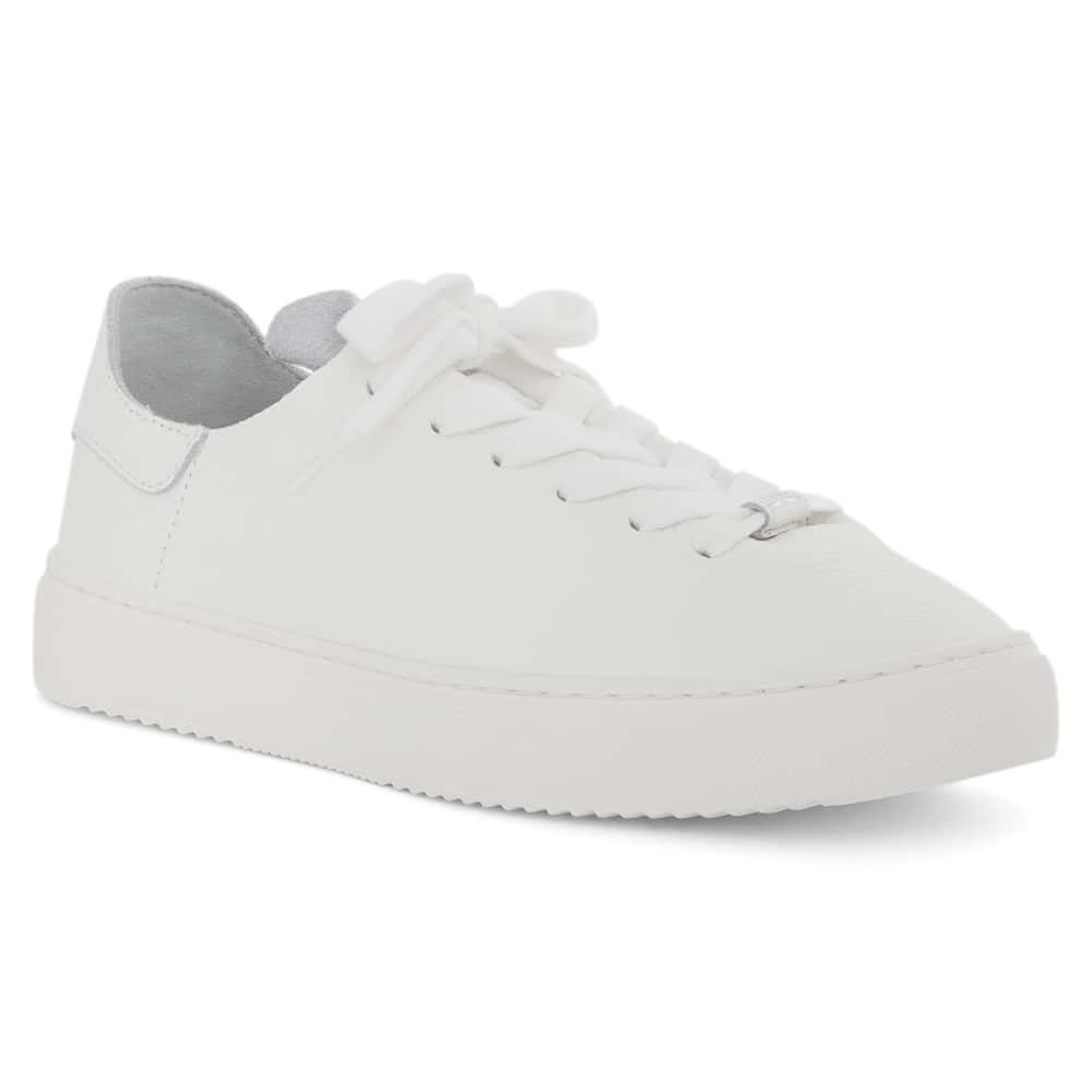 Poppy Sneaker in White Leather