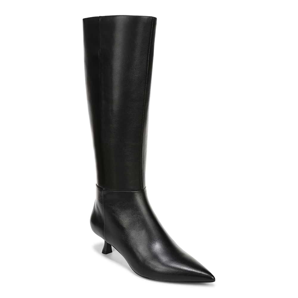 Renee Boot in Black Leather