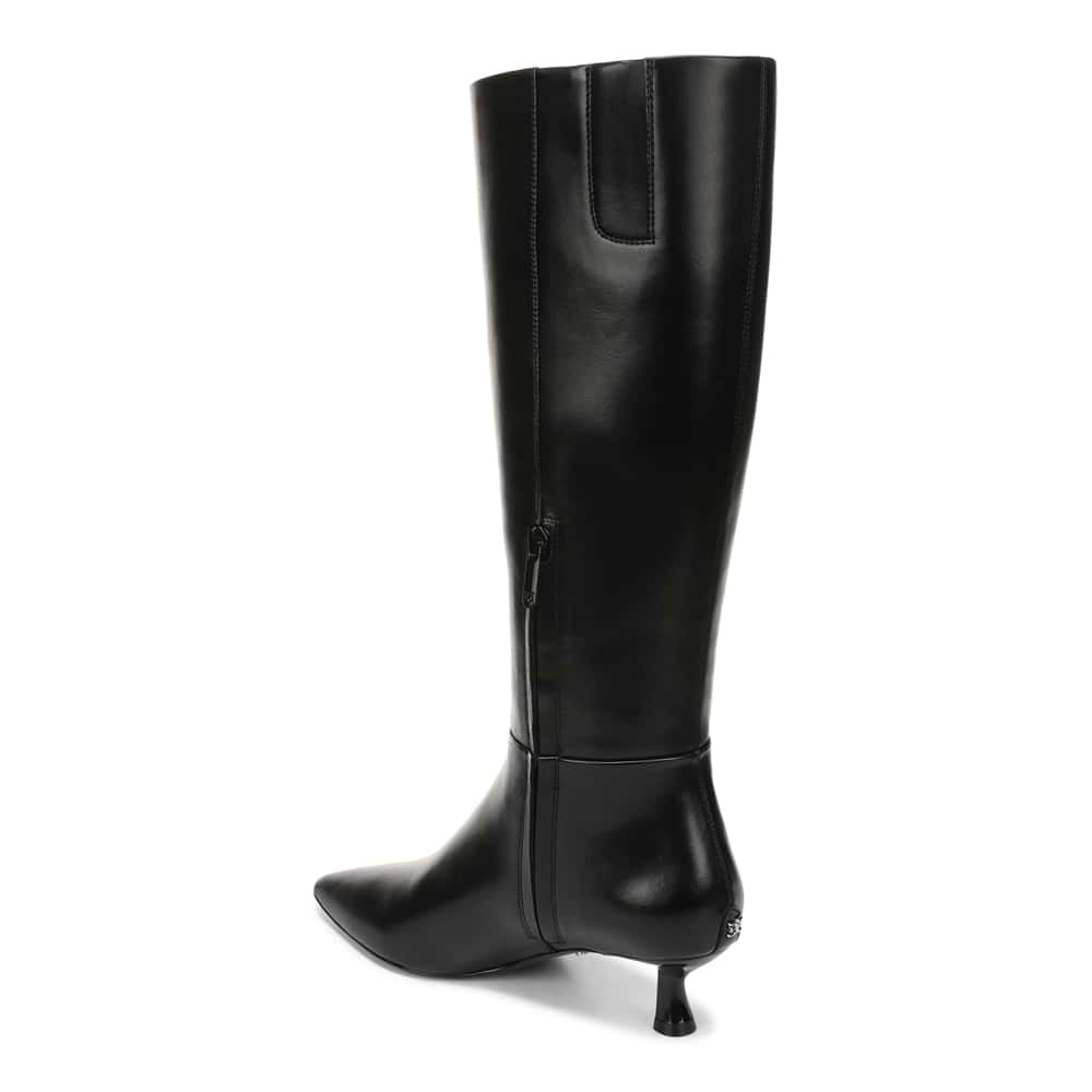 Renee Boot in Black Leather