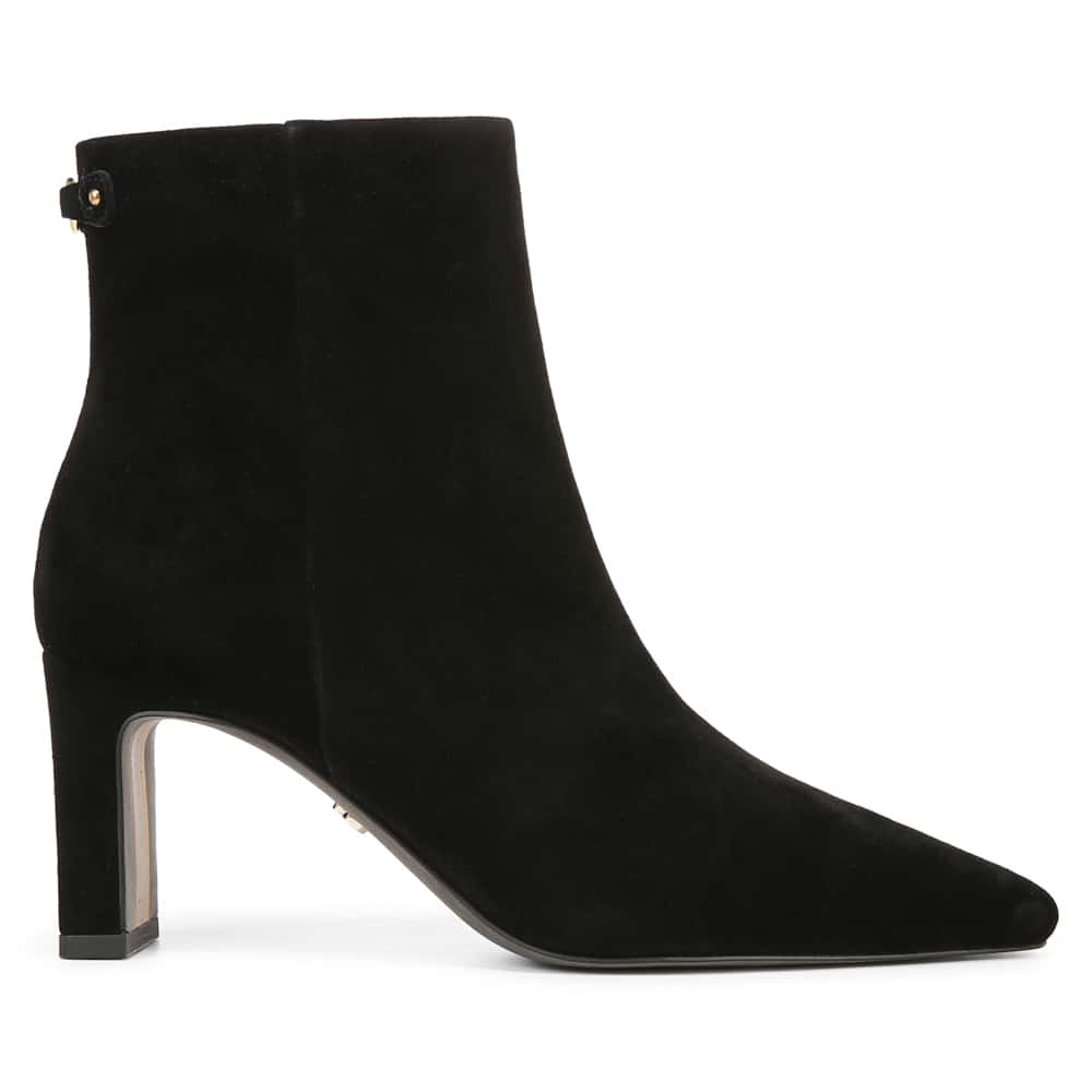 Saige Boot in Black Suede