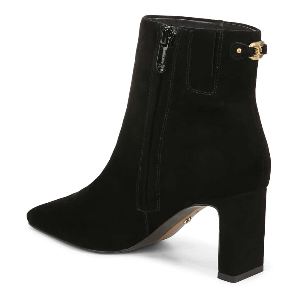 Saige Boot in Black Suede