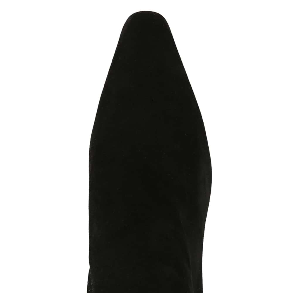 Saige Boot in Black Suede