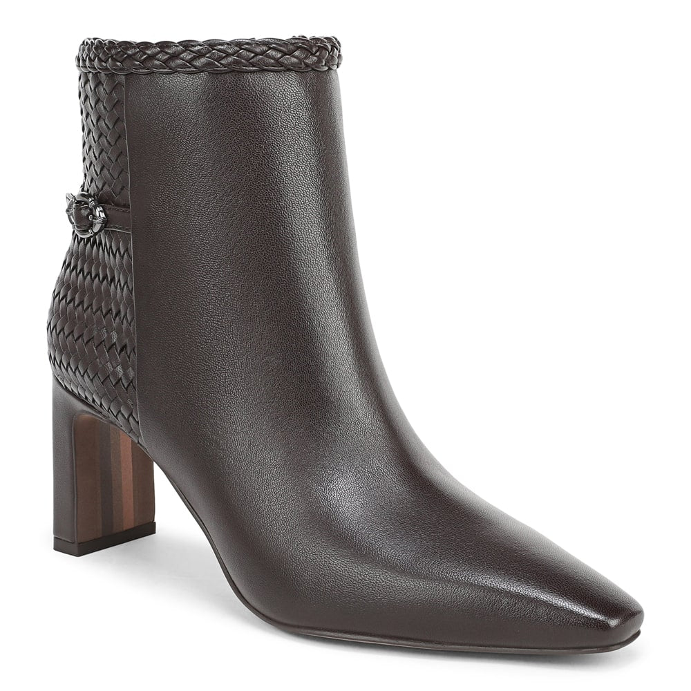 Saige Boot in Cafe Noir Leather