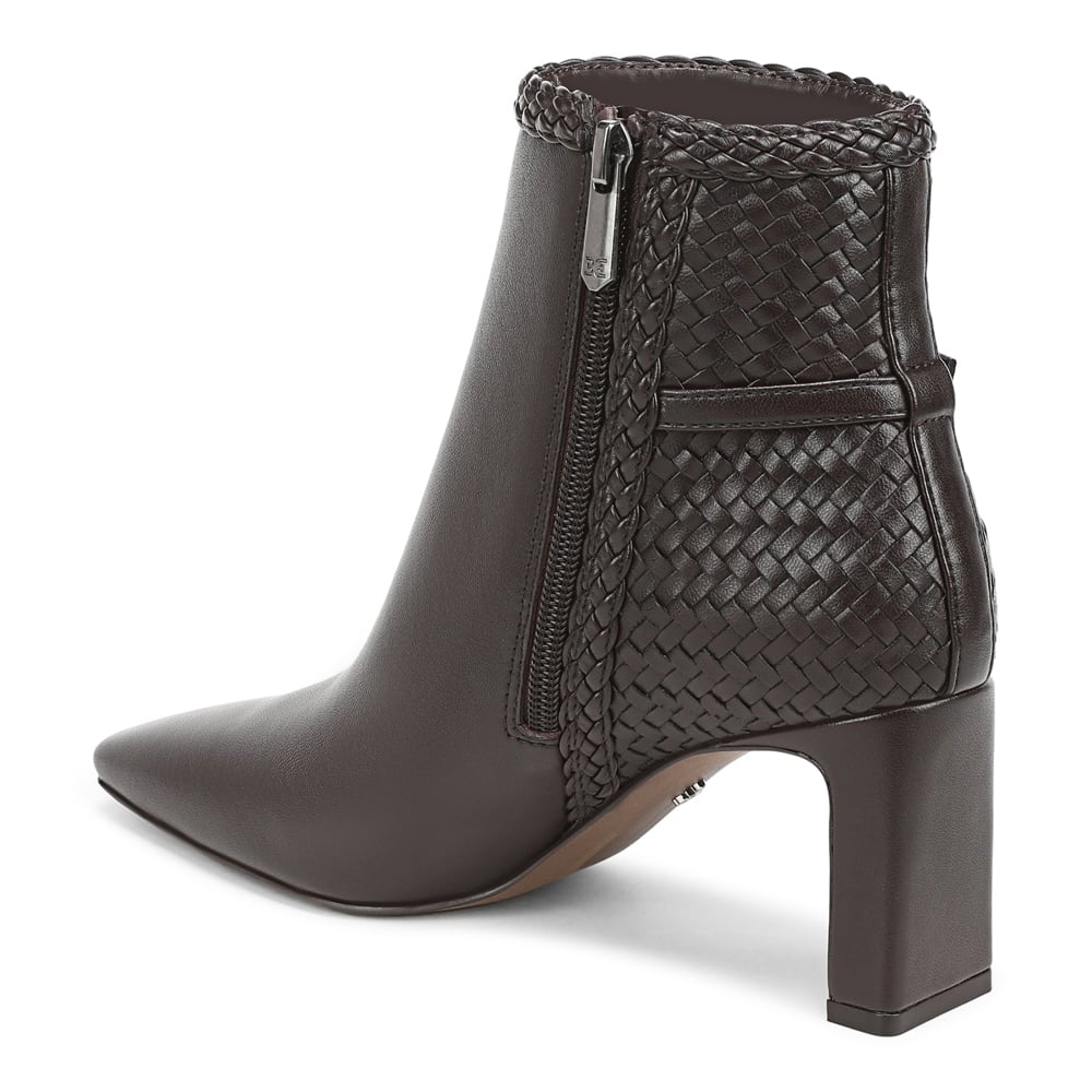 Saige Boot in Cafe Noir Leather