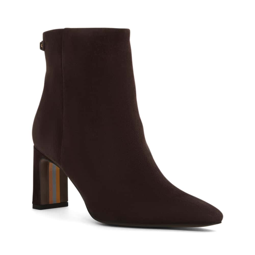Saige Boot in CafÉ Noir Suede Suede