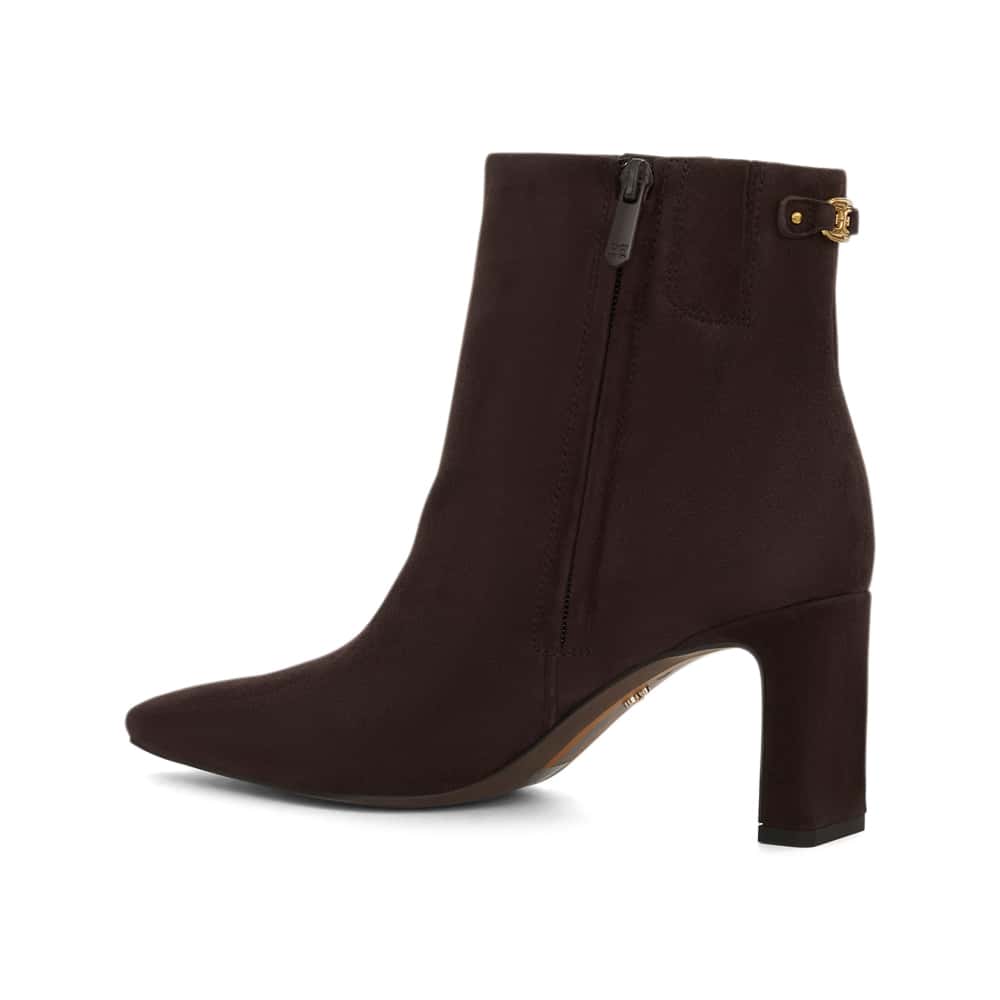 Saige Boot in CafÉ Noir Suede Suede