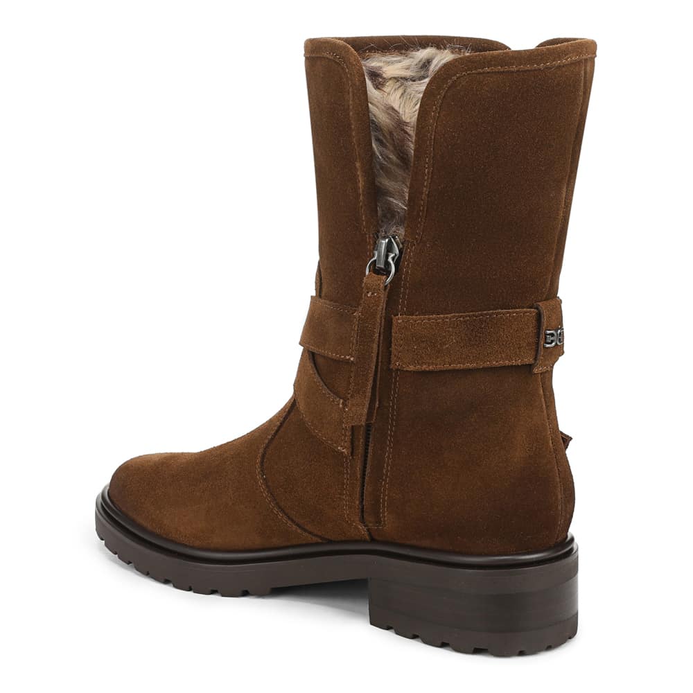 Sophi Boot in Warm Nutmeg Suede