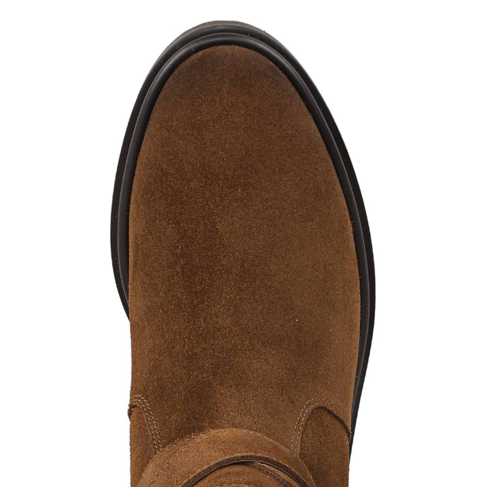 Sophi Boot in Warm Nutmeg Suede