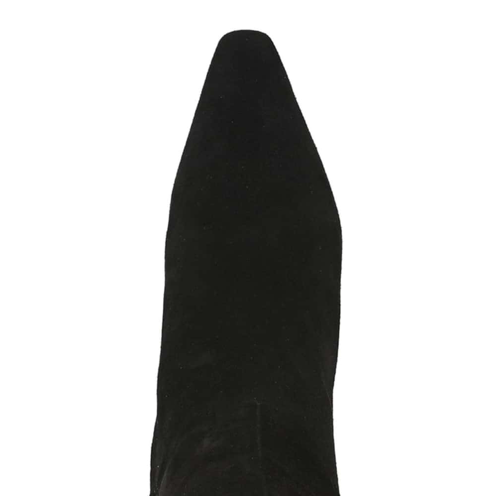 Sylvia Boot in Black Suede