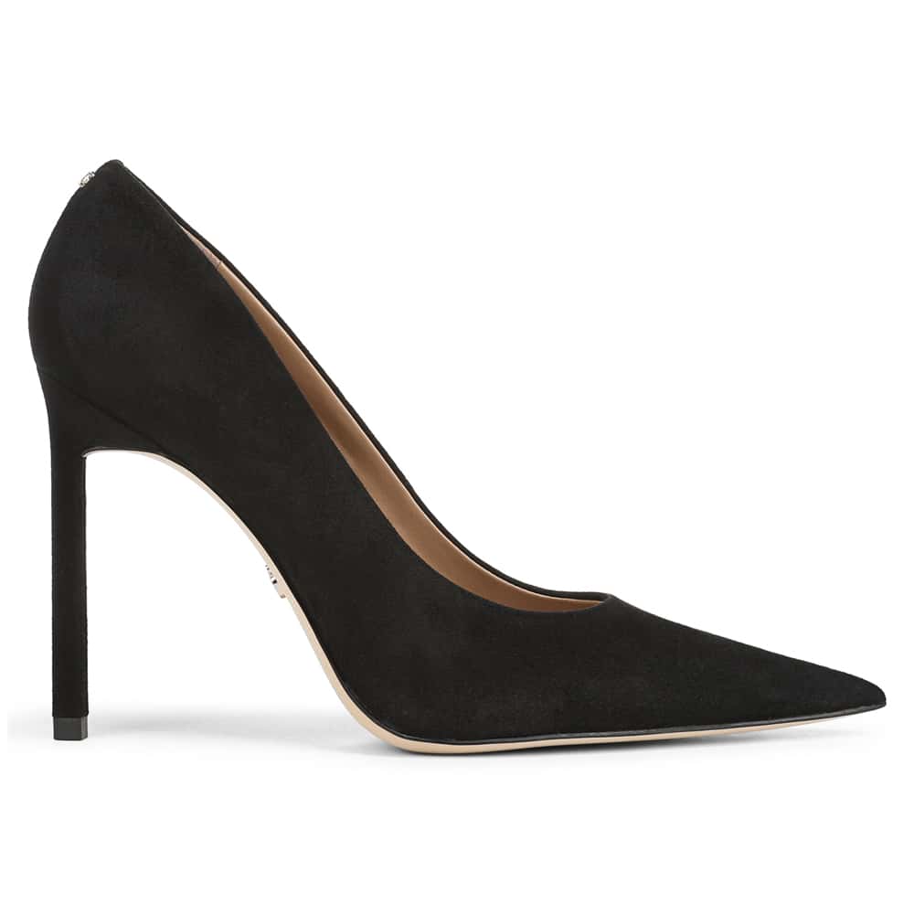 Talula Pumps in Black Suede