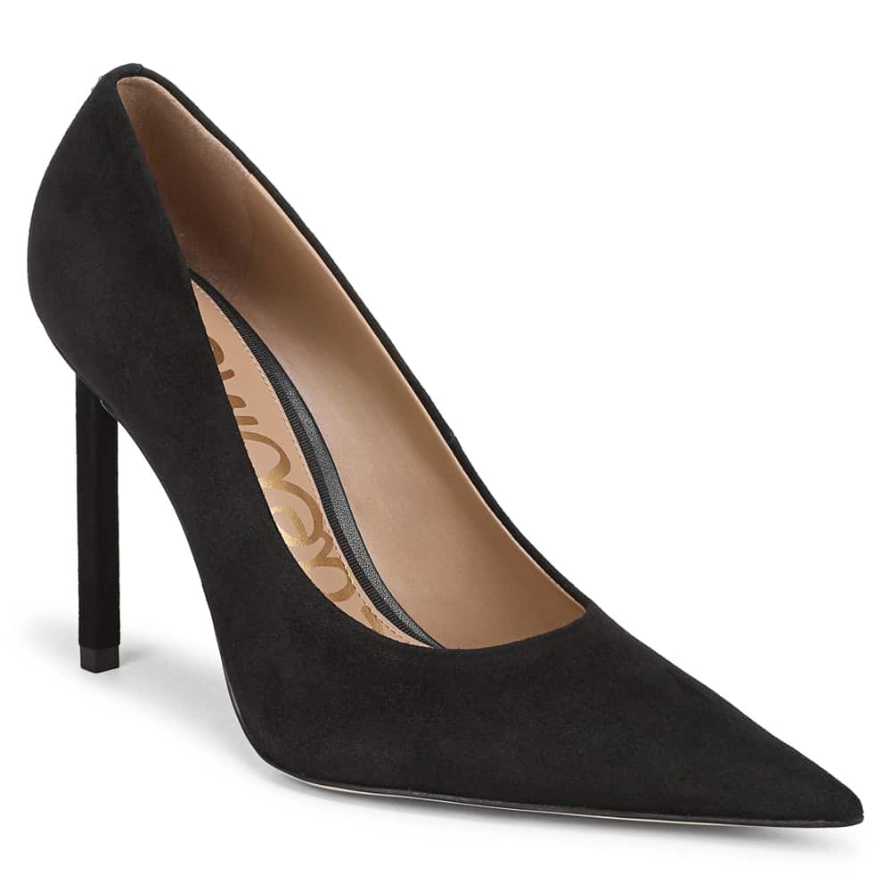 Talula Pumps in Black Suede
