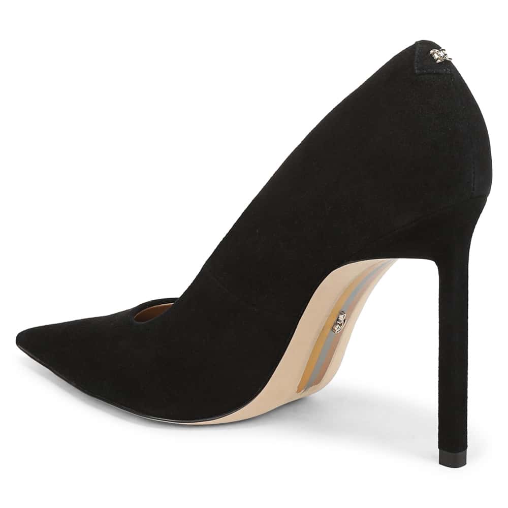Talula Pumps in Black Suede