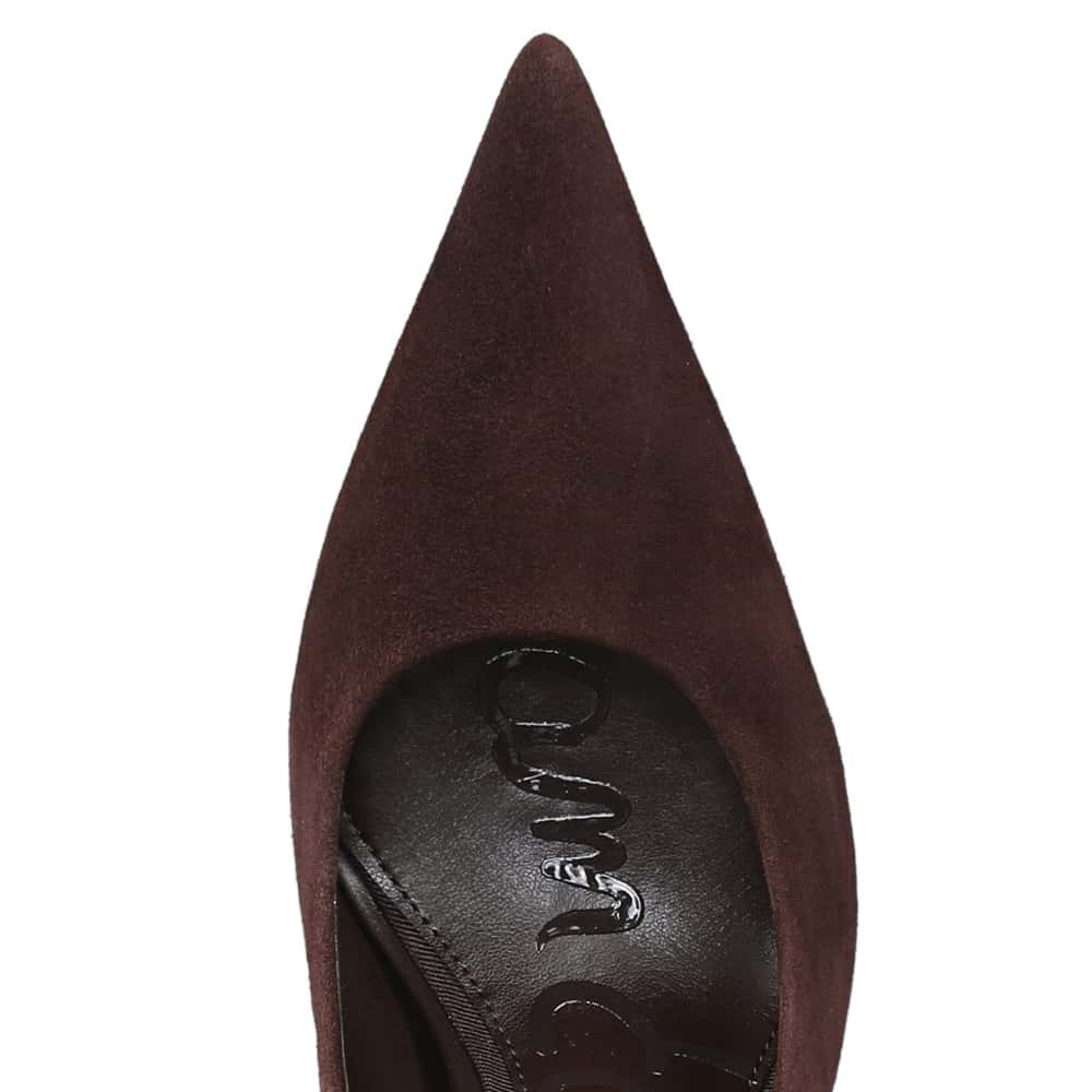 Talula Pumps in Cafe Noir Suede