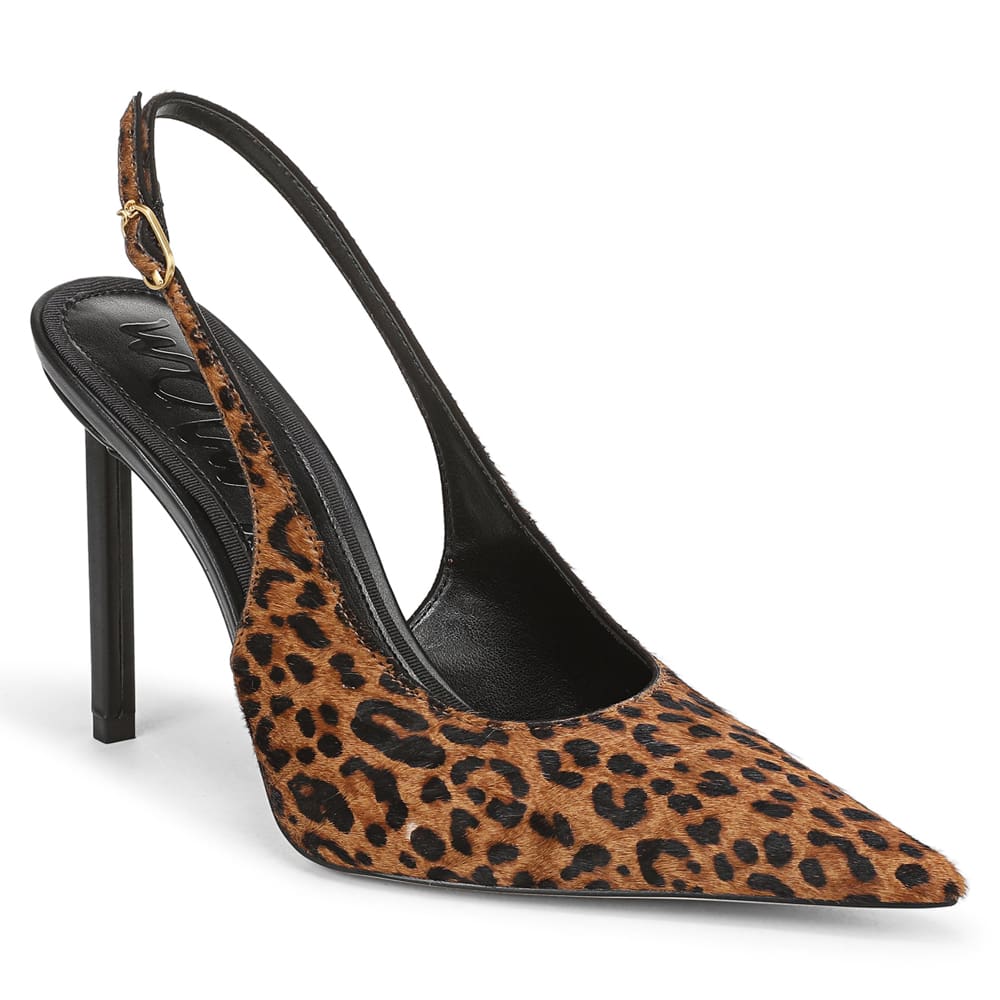 Tegan Pumps in Animal Brown Multi Leather