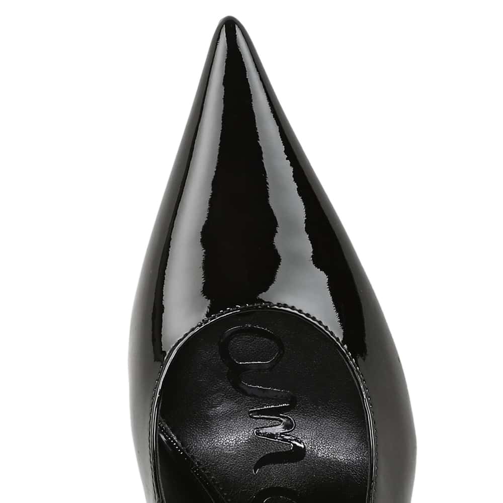Tegan Pumps in Black Patent