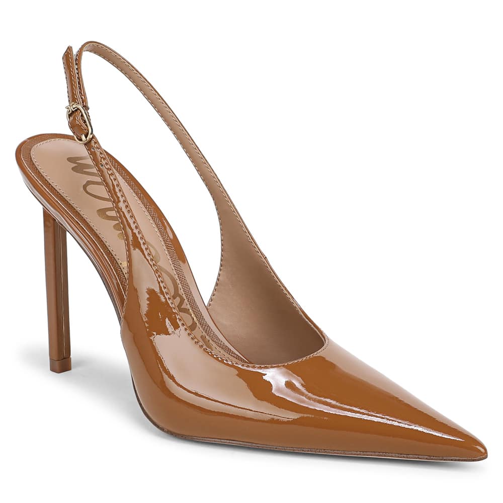 Tegan Pumps in Dalia Tan Patent