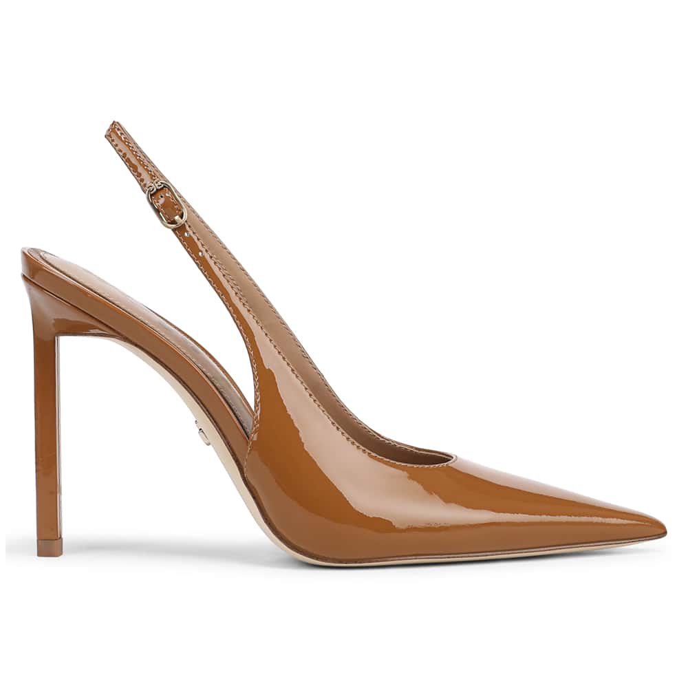 Tegan Pumps in Dalia Tan Patent