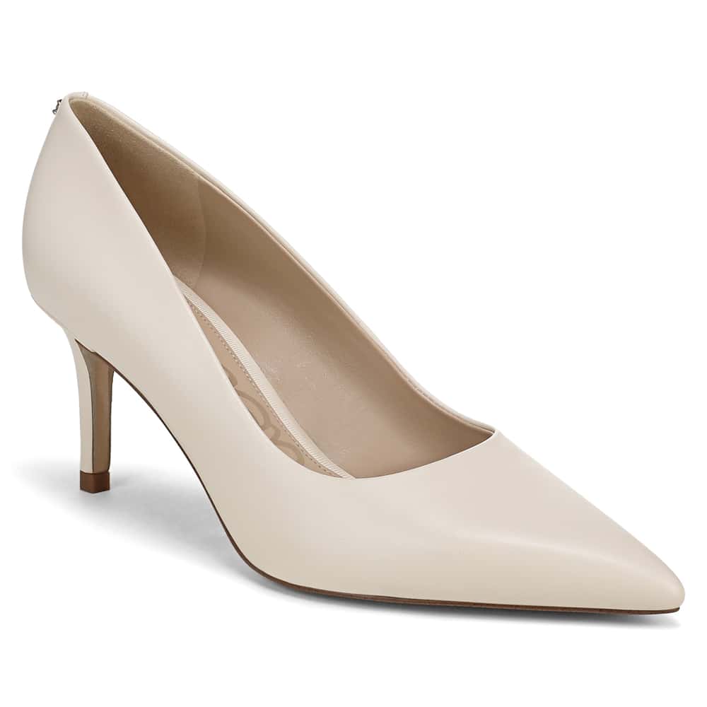 Vienna Heel in Modern Ivory Leather