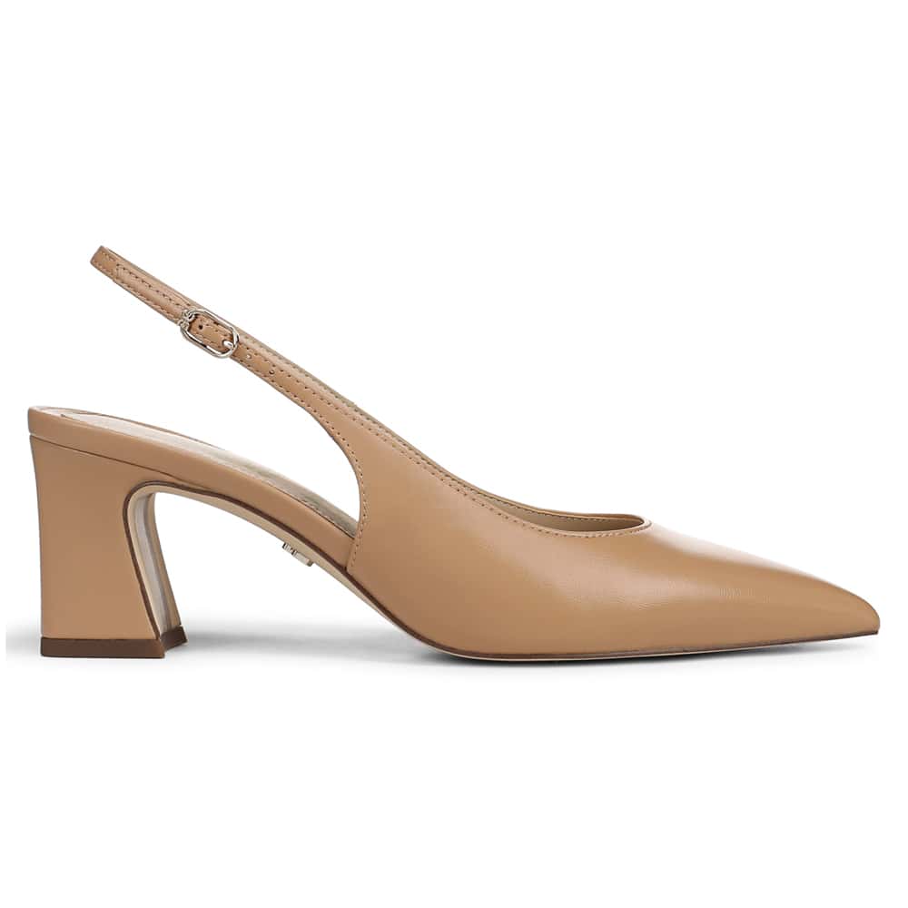Winfred Pumps in French Sand Glove Leather