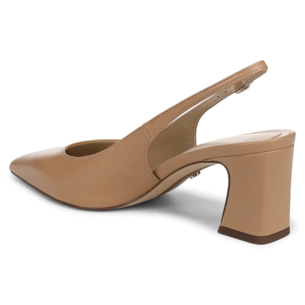 Winfred Pumps in French Sand Glove Leather