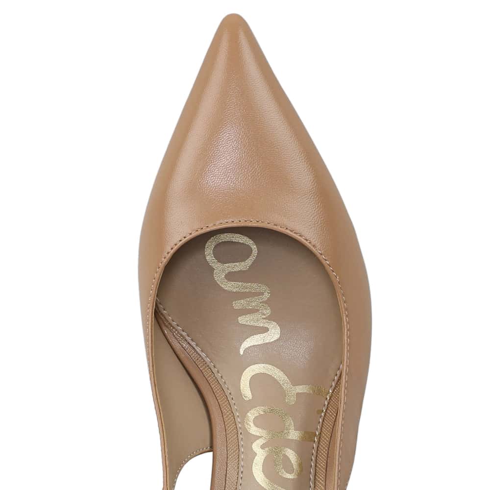 Winfred Pumps in French Sand Glove Leather
