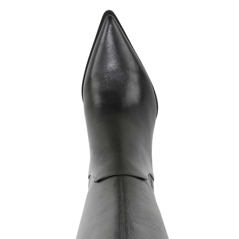 Yulia Boot in Black Leather