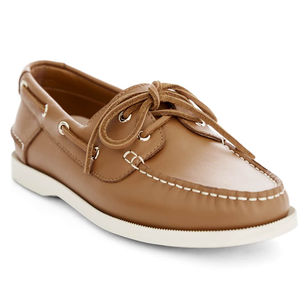 Anchor Loafer in Tan Leather