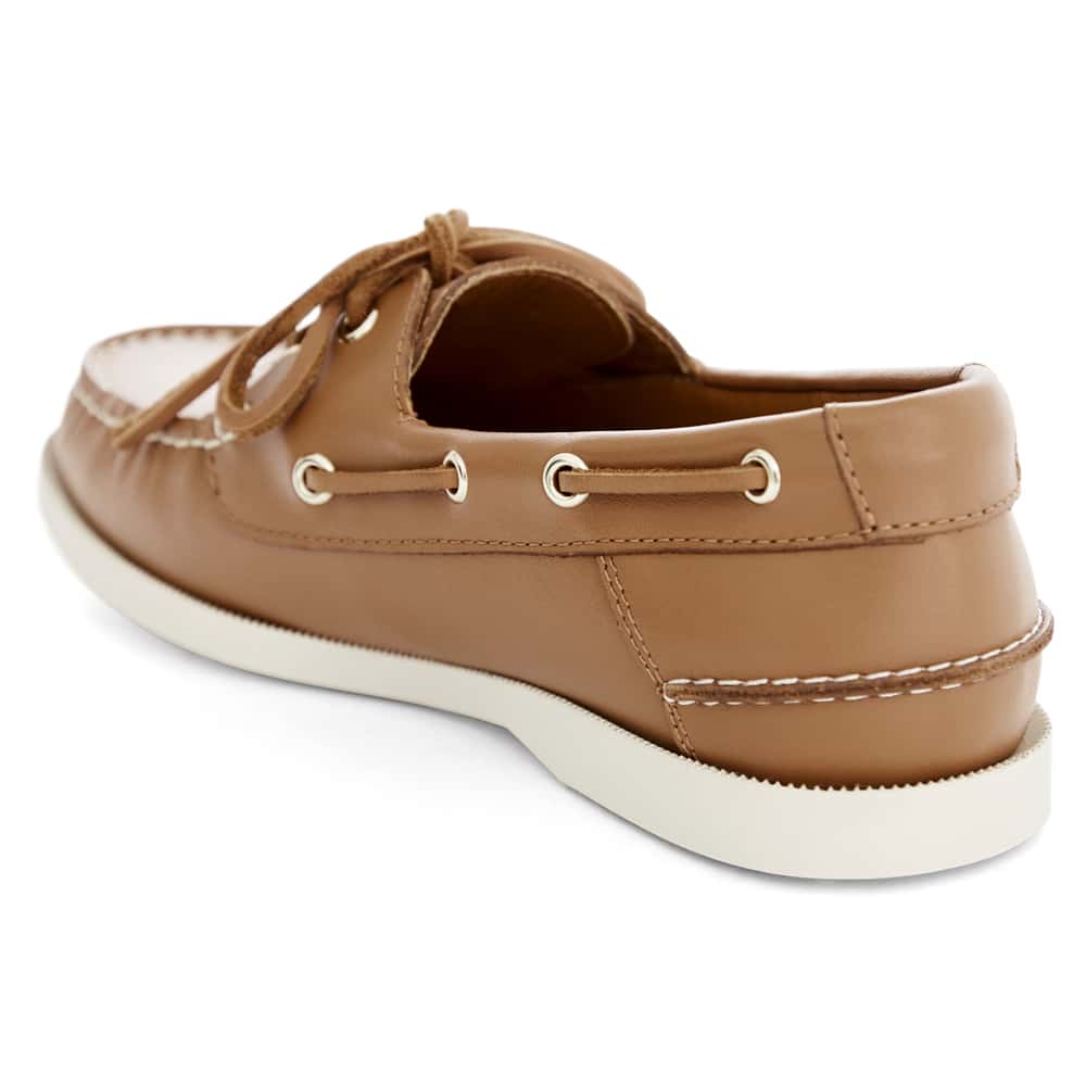 Anchor Loafer in Tan Leather