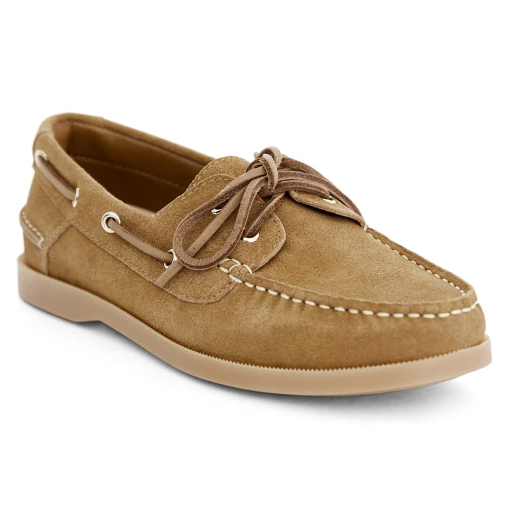 Anchor Loafer in Taupe Leather