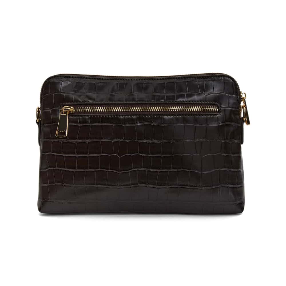 Asha Bag in Chocolate Croc Croc