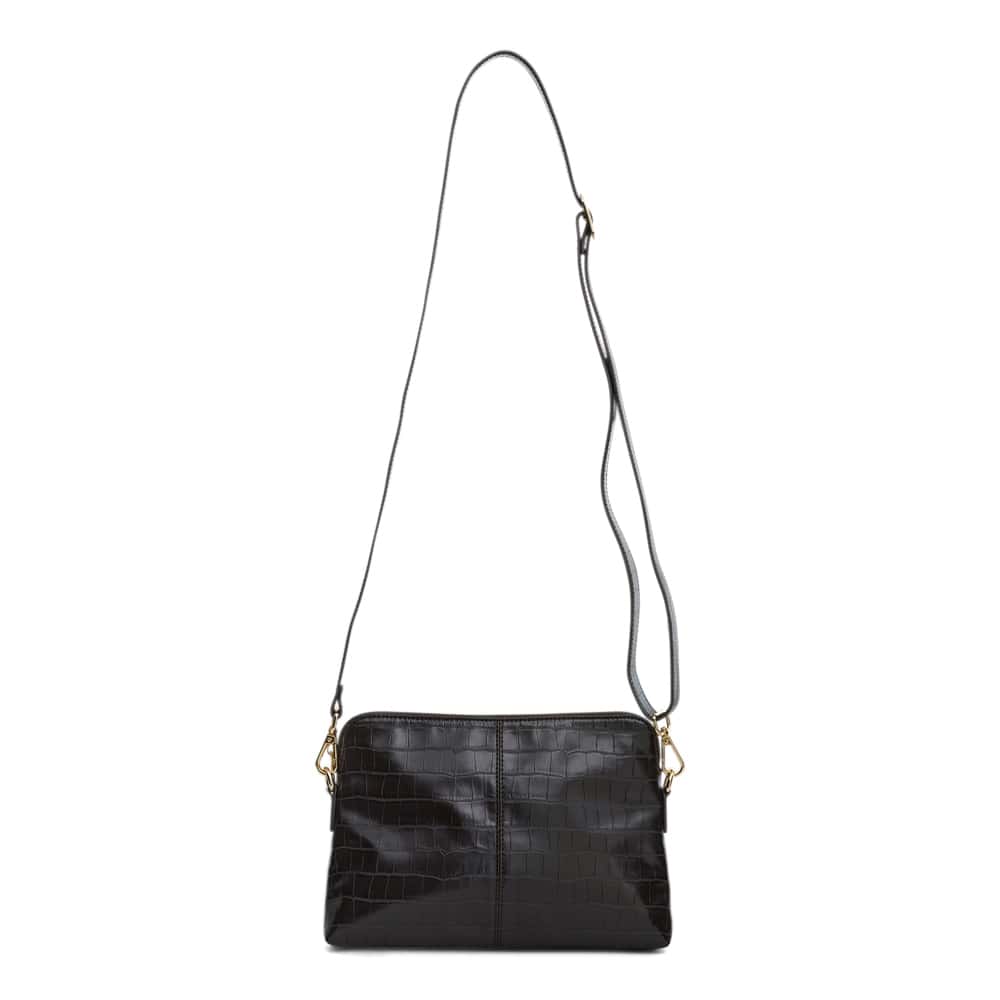 Asha Bag in Chocolate Croc Croc