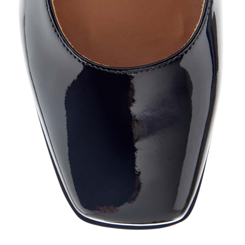 Avanti Ballet Flat in Black Patent