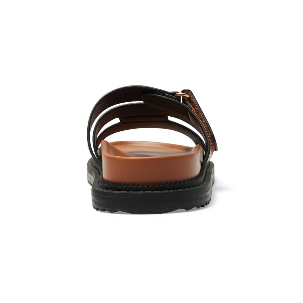 Balmoral Sandal in Tan Smooth