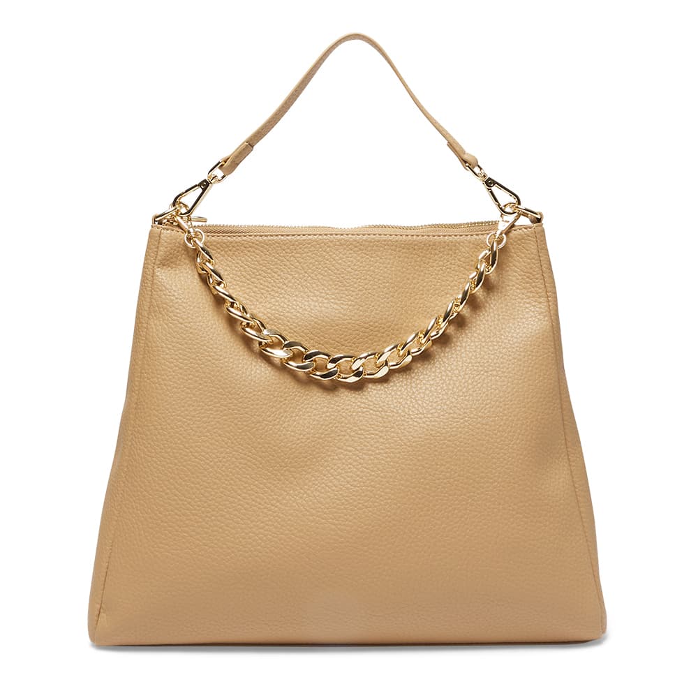 Berlin Bag in Latte Pebble
