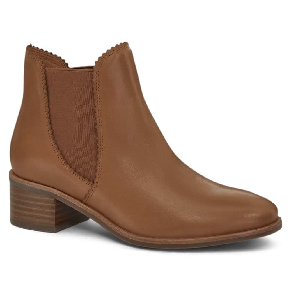 Blaze Boot in Tan Leather