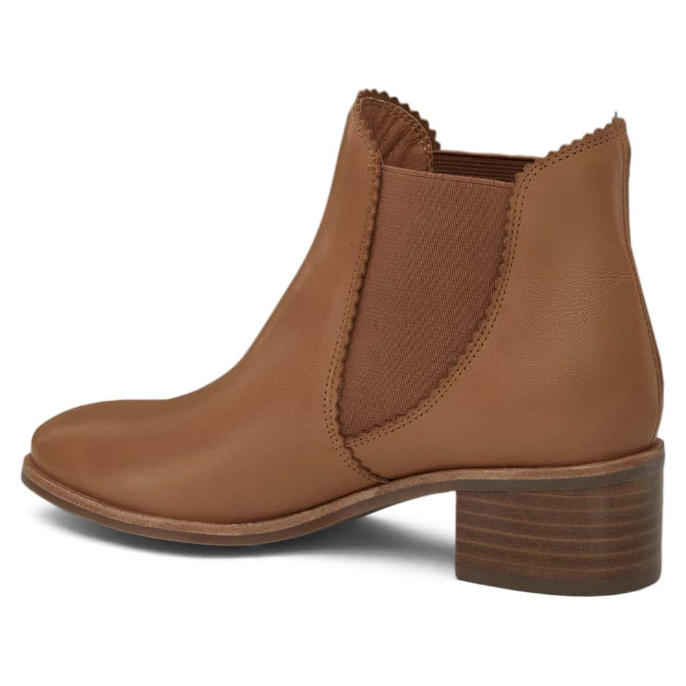Blaze Boot in Tan Leather