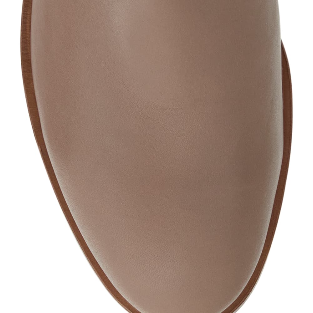 Blaze Boot in Taupe Leather