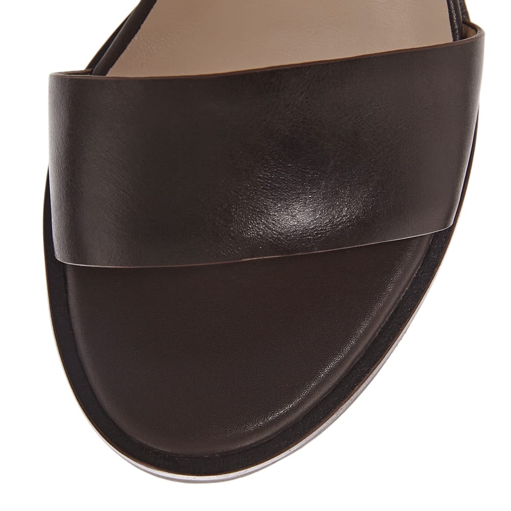 Bolivia Heel in Chocolate Glove Leather