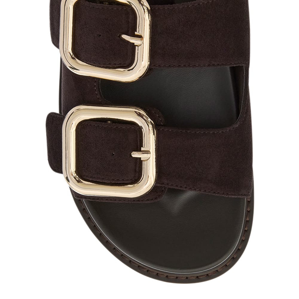 Byron Slide in Chocolate  Micro