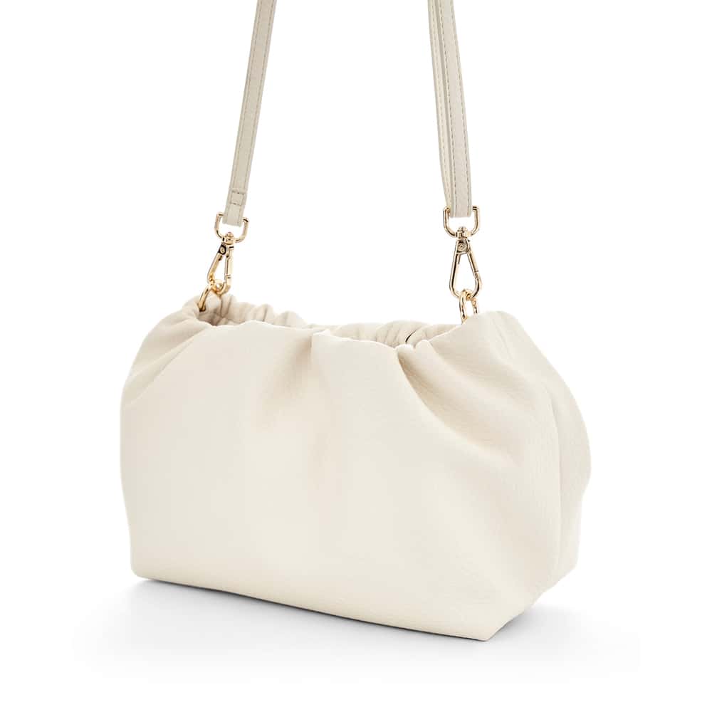 Clover Bag in Chalk Pebble