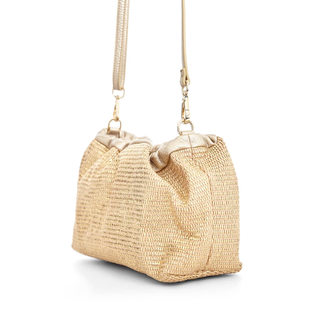 Clover Bag in Light Gold