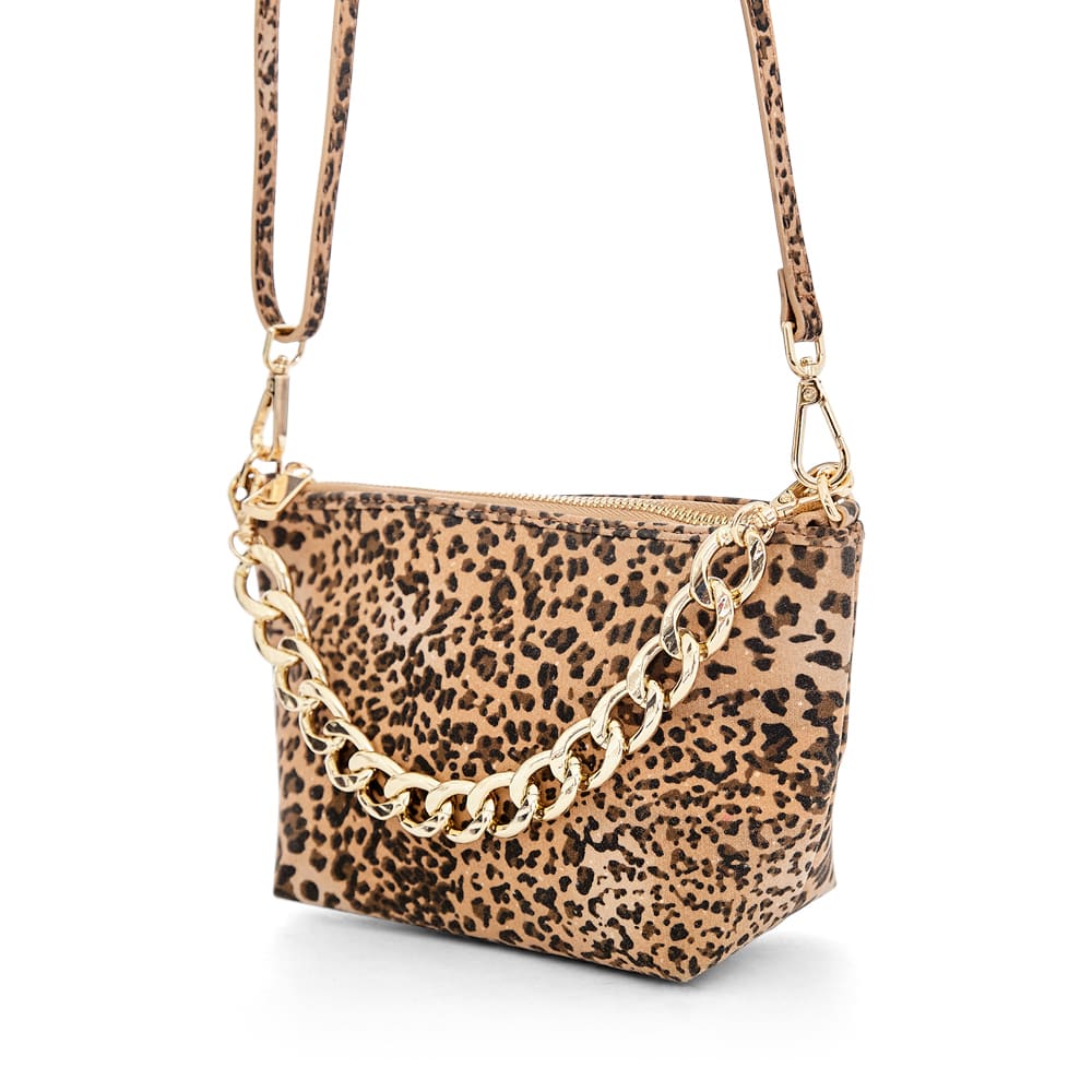 Cove Bag in Leopard Micro