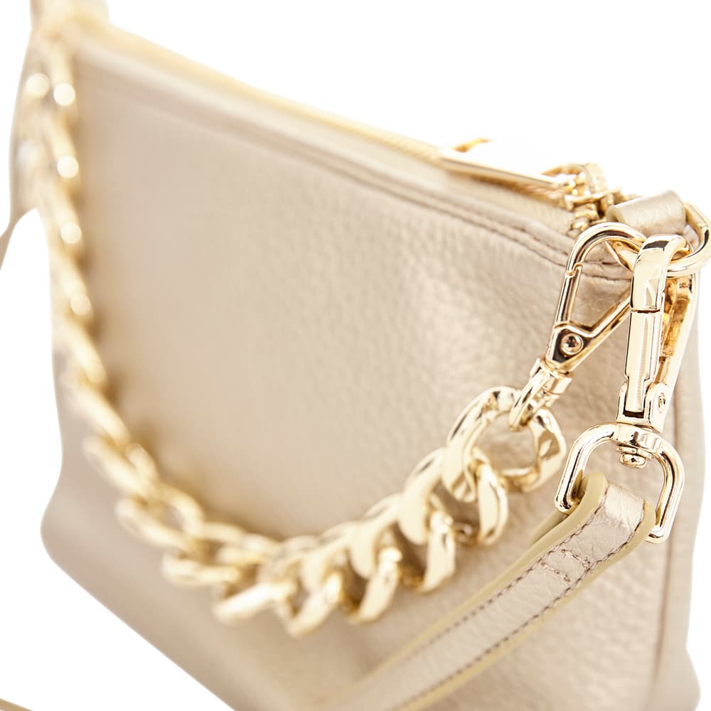 Cove Bag in Light Gold Pebble