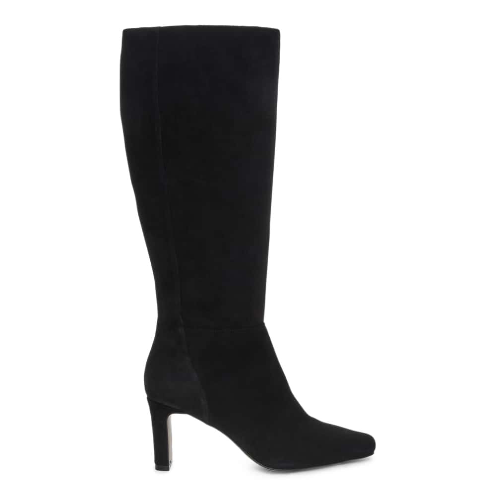 Daria Boot in Black Suede