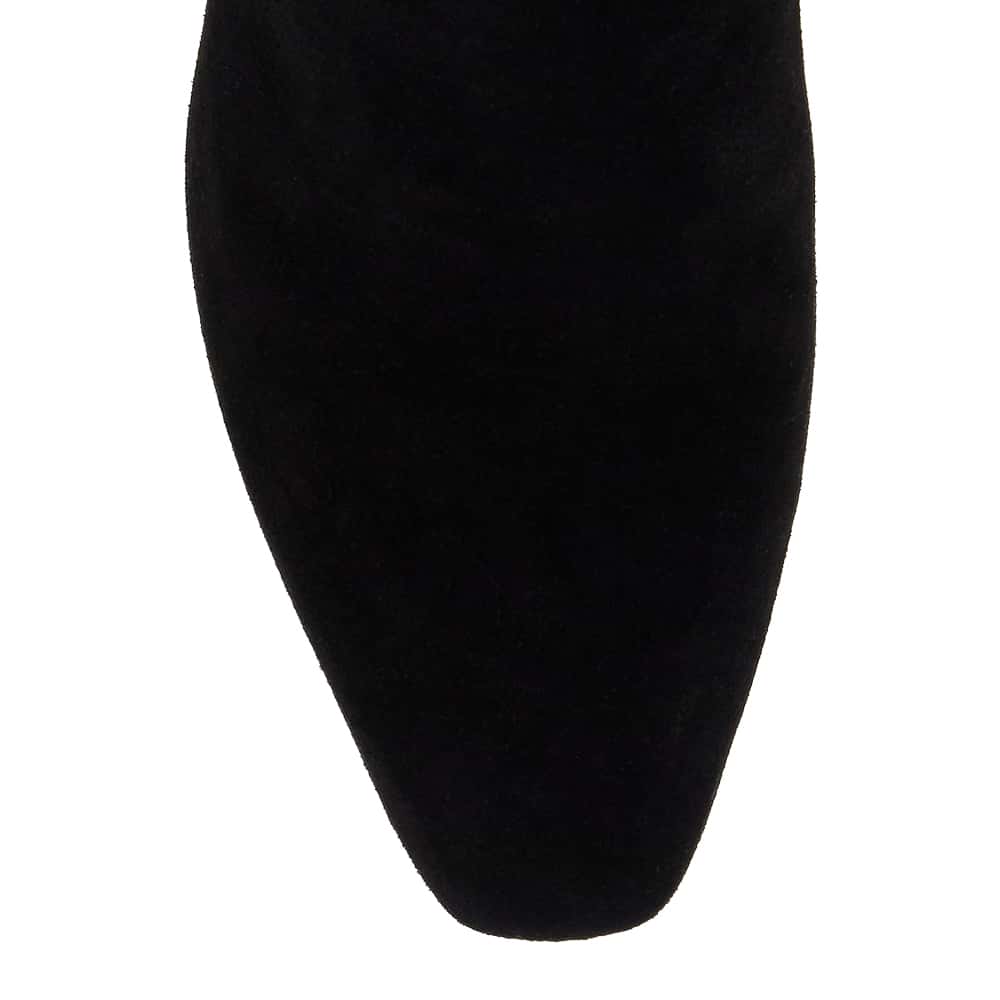 Daria Boot in Black Suede