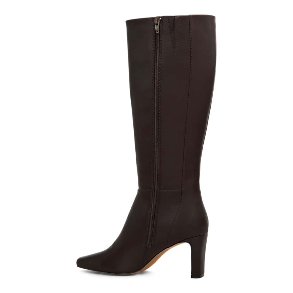 Daria Boot in Chocolate  Leather
